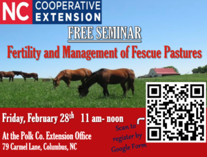 Cover photo for Free Seminar - Fertility and Management of Fescue Pastures